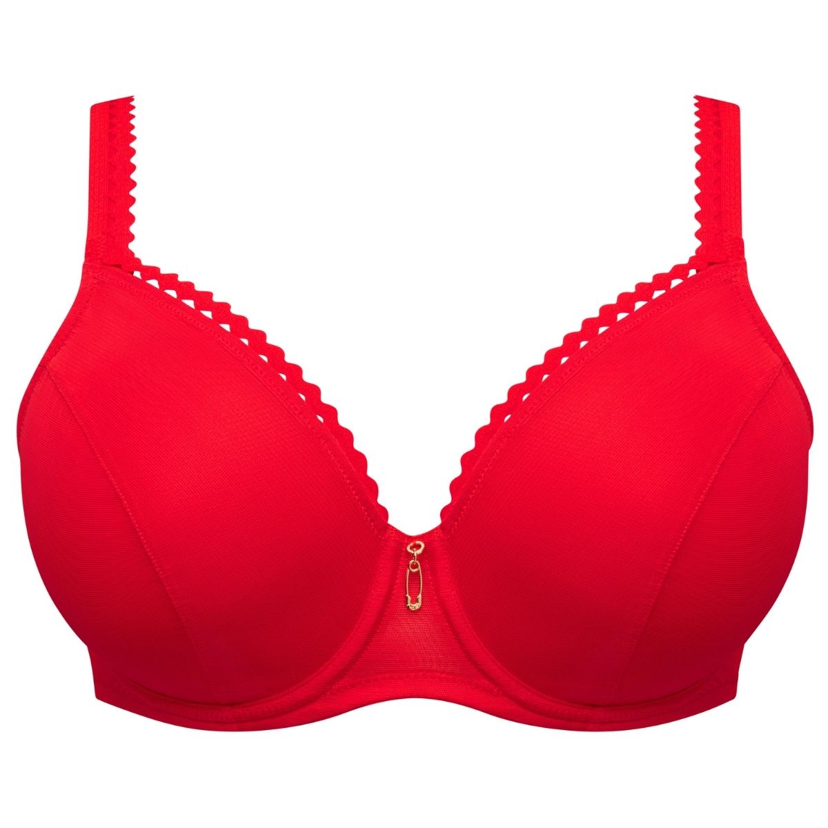 PrimaDonna Twist Wowgirl hjerteformet BH, rød - 0242600 - TRR - True Red