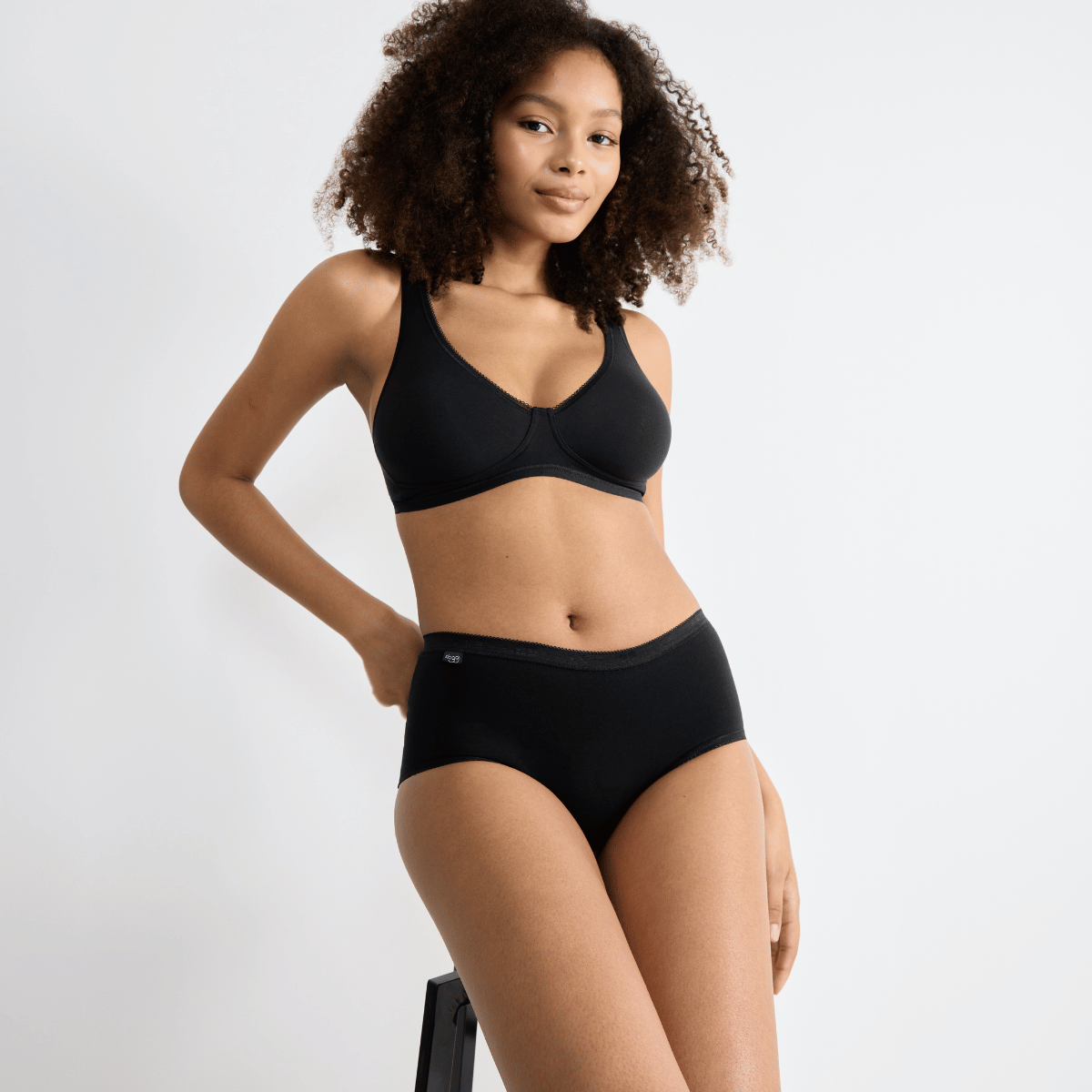 Sloggi Basic+ 3-Pack midi trusse, multi - 10107163 - V015 - Multiple Colours