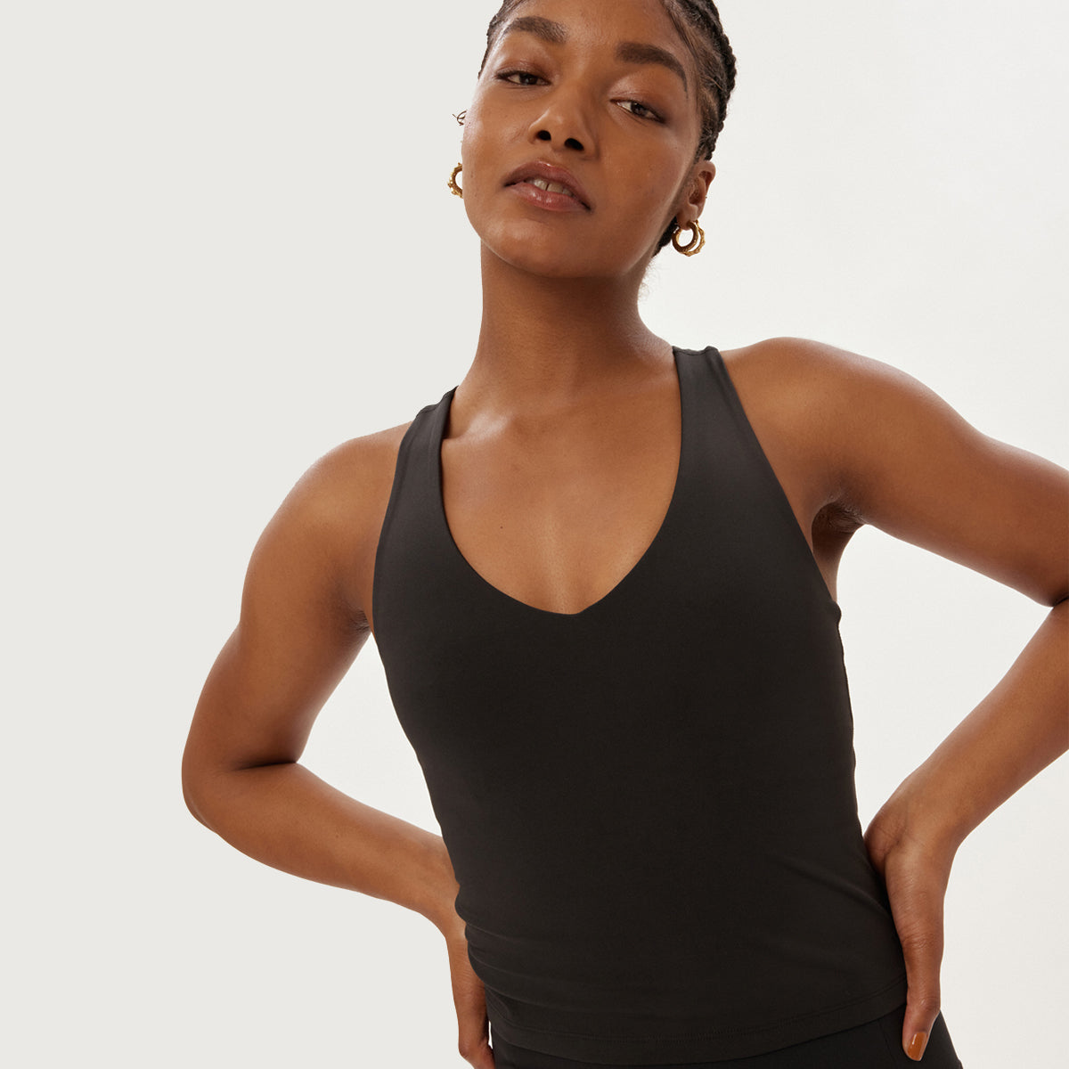 Girlfriend Collective Float Zoe tank - Black - 1024-BLACK