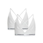 Urban Quest 2-Pack Bamboo Triangle - White - 1140-1000