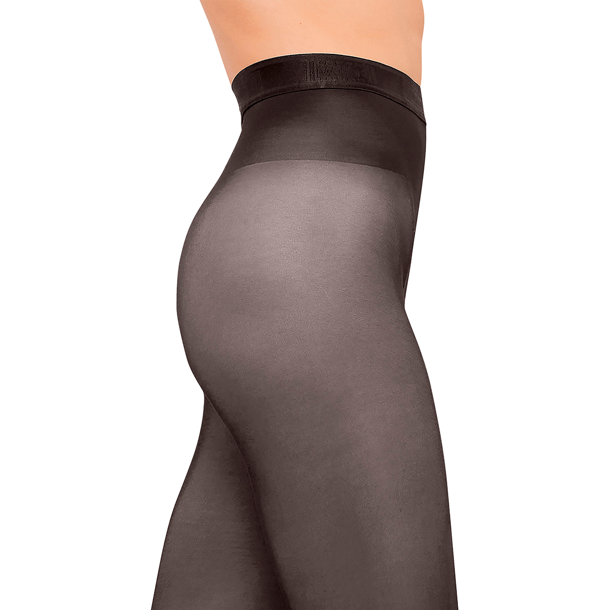 Wolford Synergy 40 Leg Support - Nearly Black - 14977-7212
