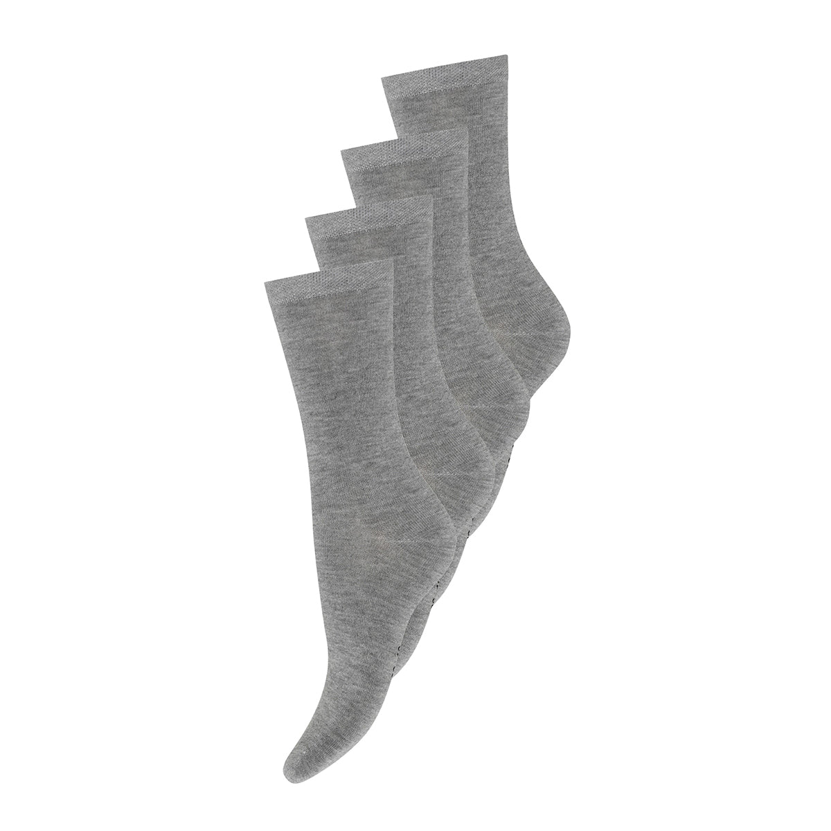 Urban Quest 4-pack Bamboo - Grey Melange - 15502-GREY MELANGE