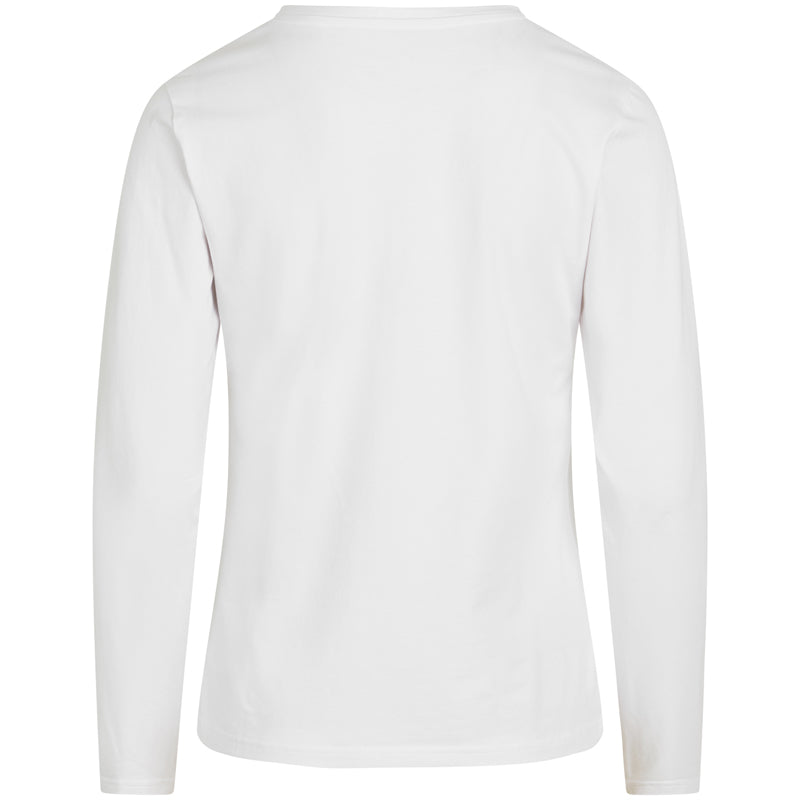 Norvig Ladies O-Neck - White - 1554-HVID