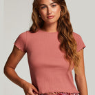 Hunkemöller Cotton Rib - Withered Rose - 203302-WITHERED ROSE
