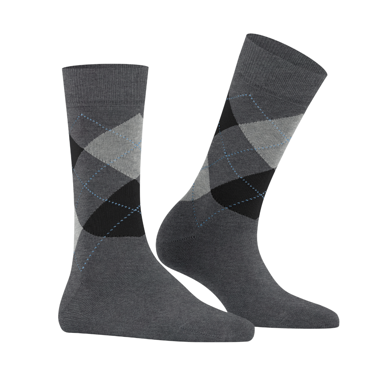 Burlington Queen ankelstrømper, grå - 22004 - 3974 - Grey Melange