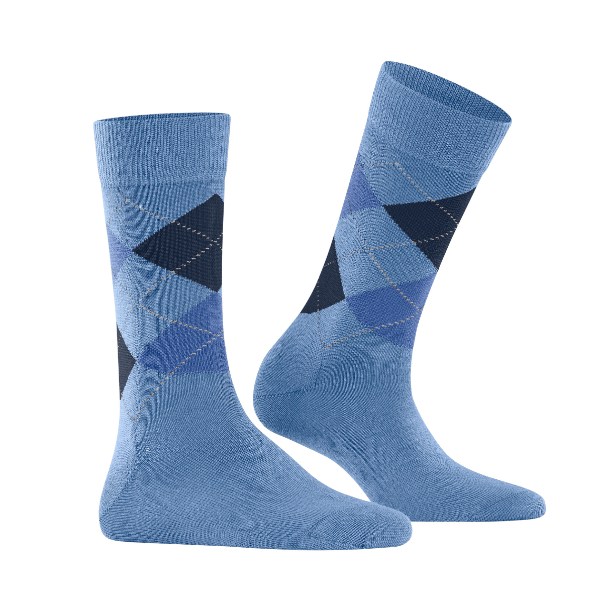 Burlington Marylebone ankelstrømper, blå - 22073 - 6554 - Cornflower Blue
