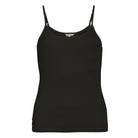 Lady Avenue Silk Jersey Camisole - Black - 23-10401-02