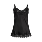 Lady Avenue Pure Silk Camisole - Black - 29-10600-02