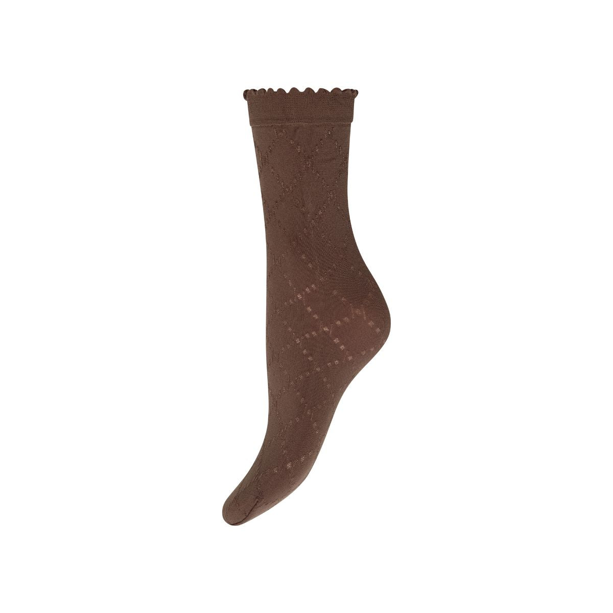 Hype The Detail 60 Denier ankelstrømper, brun - 3-21513-75 - 4355 - Brown