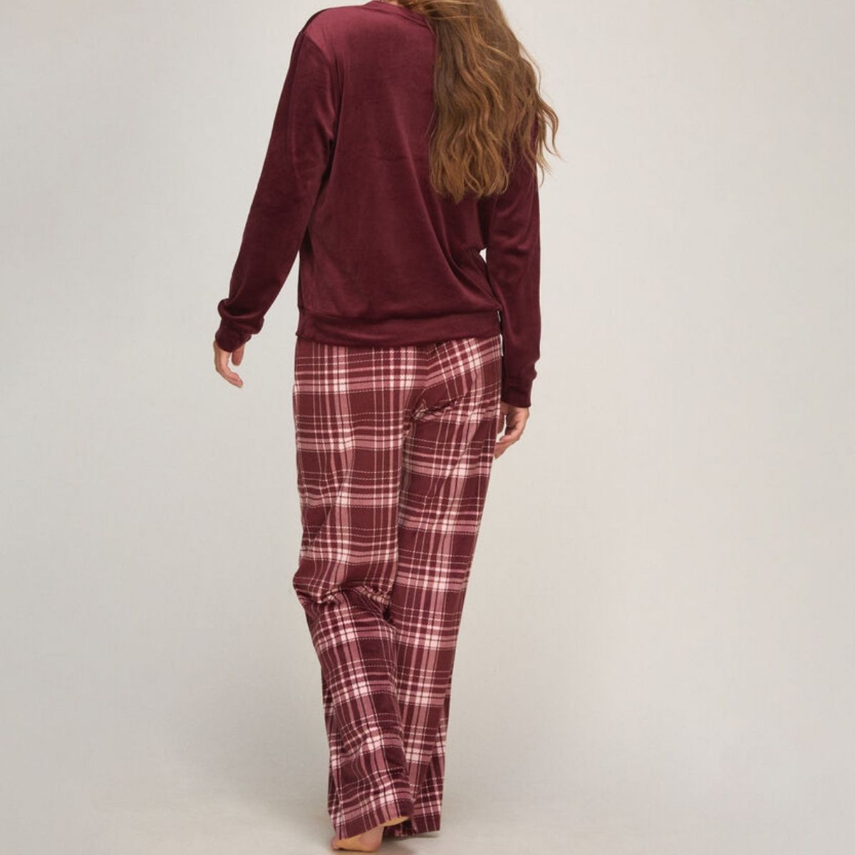 Hunkemöller pyjamas, bordeaux - 307192 - Tawny Port - Tawny Port