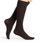 Falke Seidenglatt 40 Den Knee-High - Black - 41744-3009