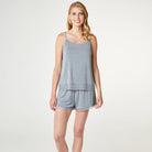 CCDK Kendall Chemise - Grey Melange - 622126-4015