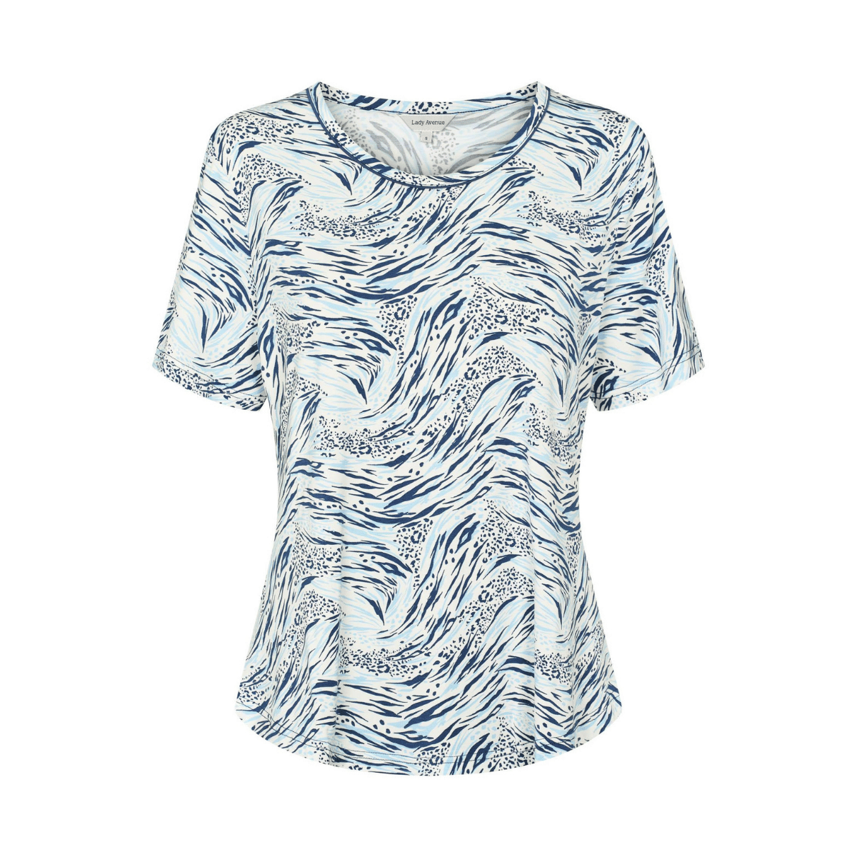 Lady Avenue Bamboo pyjamas, blå - 63-807 - 676 - Blue Safari