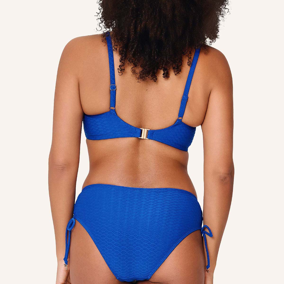 LingaDore Blue Crush bikini top med bøjle, blå - 8215A-1 - 09 - Blue