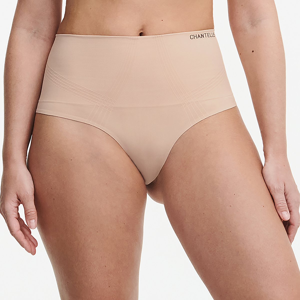 Chantelle Smooth Comfort Shapewear High-Waisted - Clay Nude - C10U90-00Q