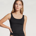 Calida Tank - Black - 12175-992