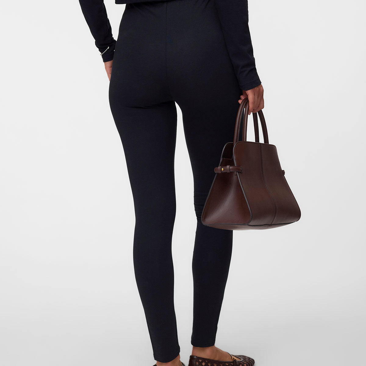 Mamalicious MLemma 2-pak graviditetsleggings, multi - 20016844 - Black/hot Fudge - Black/hot Fudge