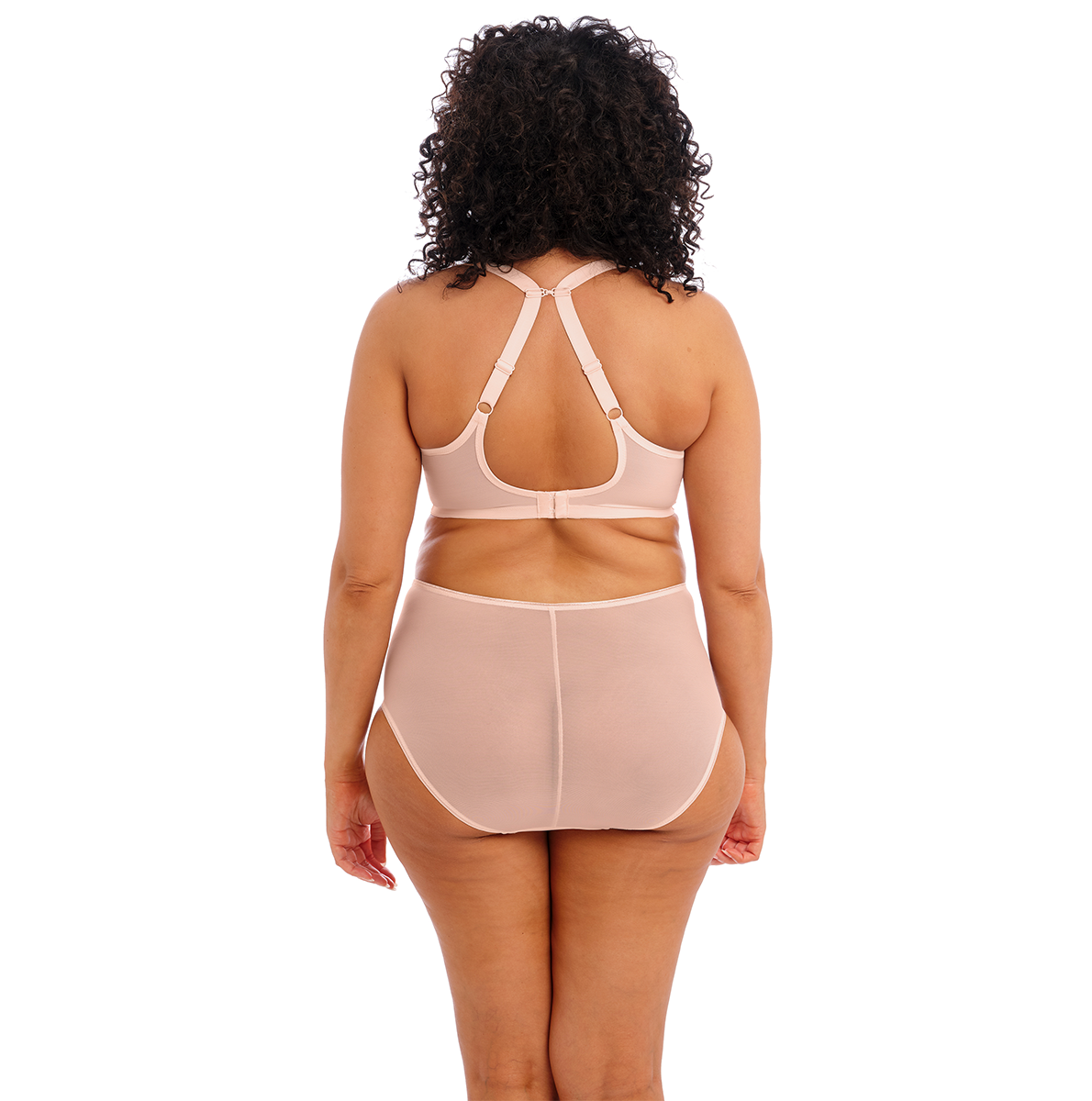 Elomi Matilda plunge BH, lyserød - EL8900 - PLH - Pearl Blush