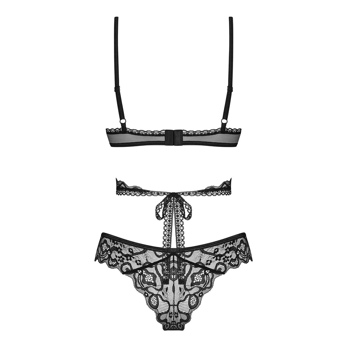 Obsessive Blomentis sæt, sort - 2215438 - BLACK - Black