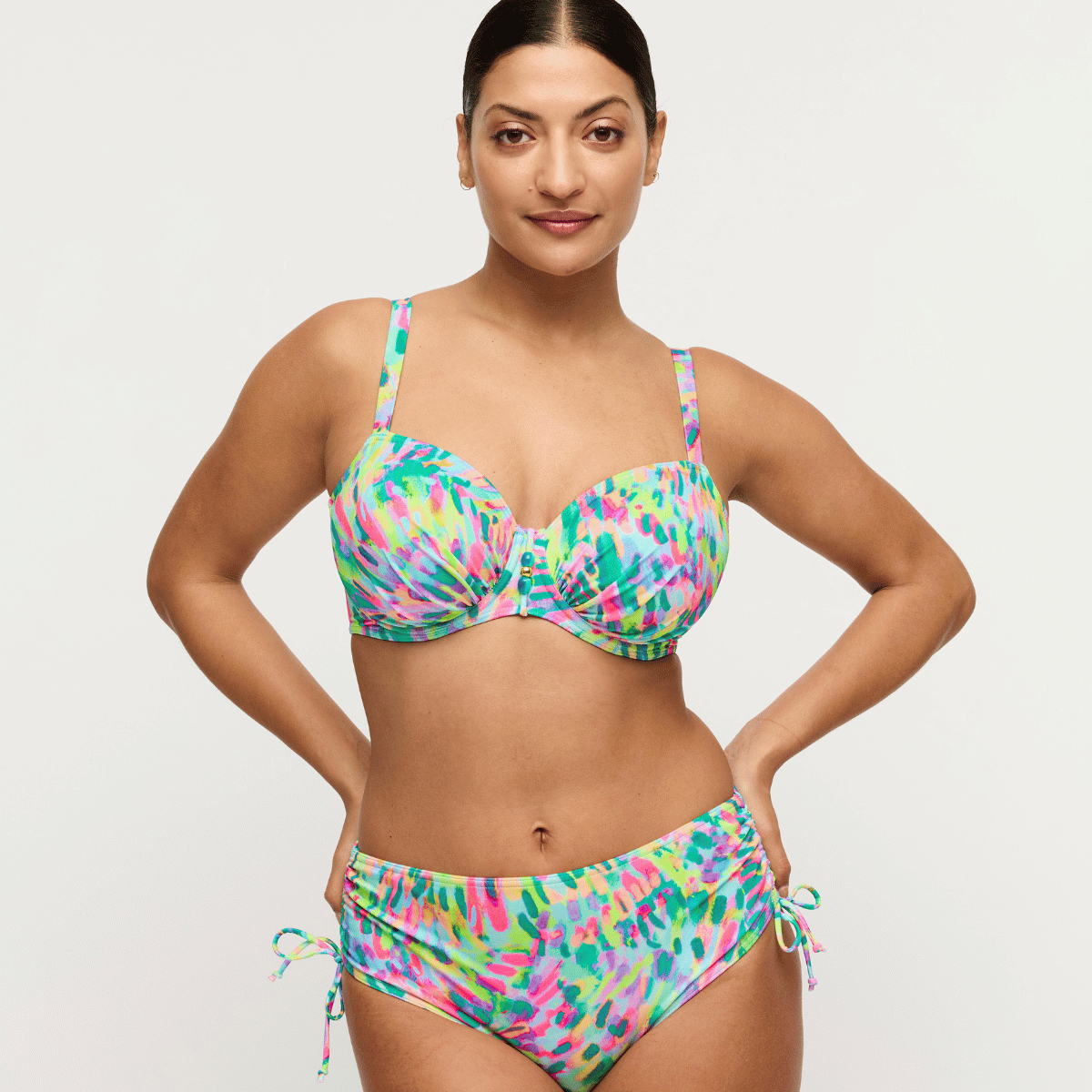 PrimaDonna Douala bikini top med bøjle, multi - 4014010 - IMS - Impressionist Summer