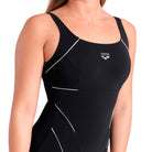 Arena Jewel badedragt uden bøjle, sort - 006523 - 501 - Black - White