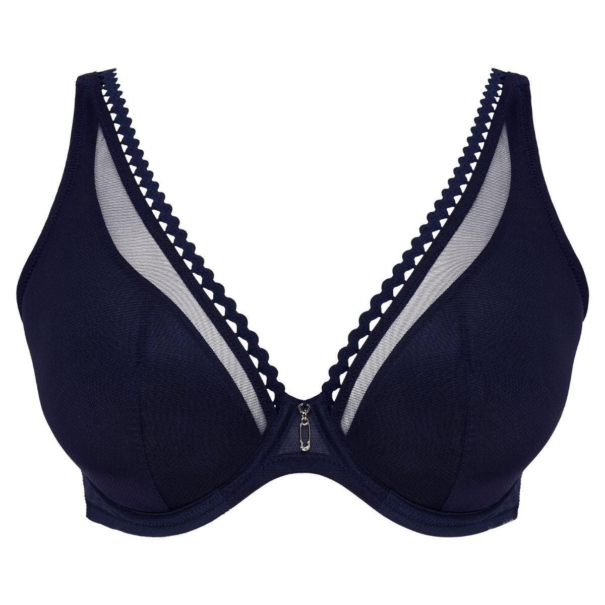 PrimaDonna Twist Wowgirl plunge BH, blå - 0142604 - EVB - Evening Blue