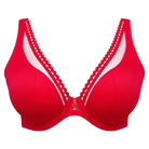PrimaDonna Twist Wowgirl plunge BH, rød - 0142604 - TRR - True Red