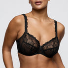 PrimaDonna Solisse full-cup BH, sort - 0163640 - ZWA - Black