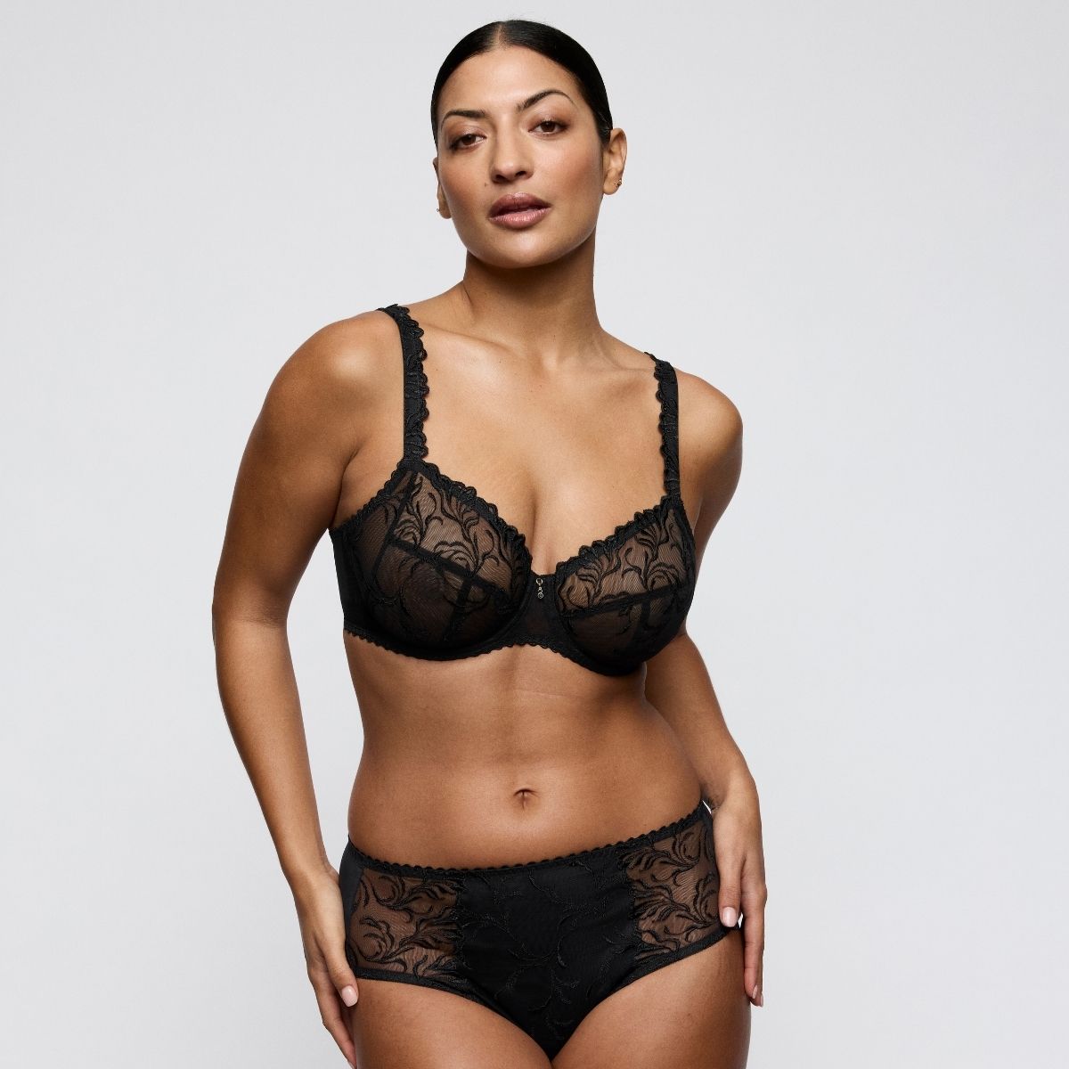 PrimaDonna Solisse full-cup BH, sort - 0163640 - ZWA - Black