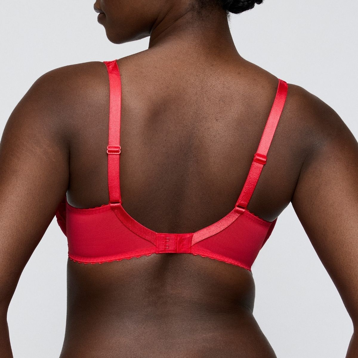 PrimaDonna Solisse plunge BH, rød - 0163644 - TRR - True Red