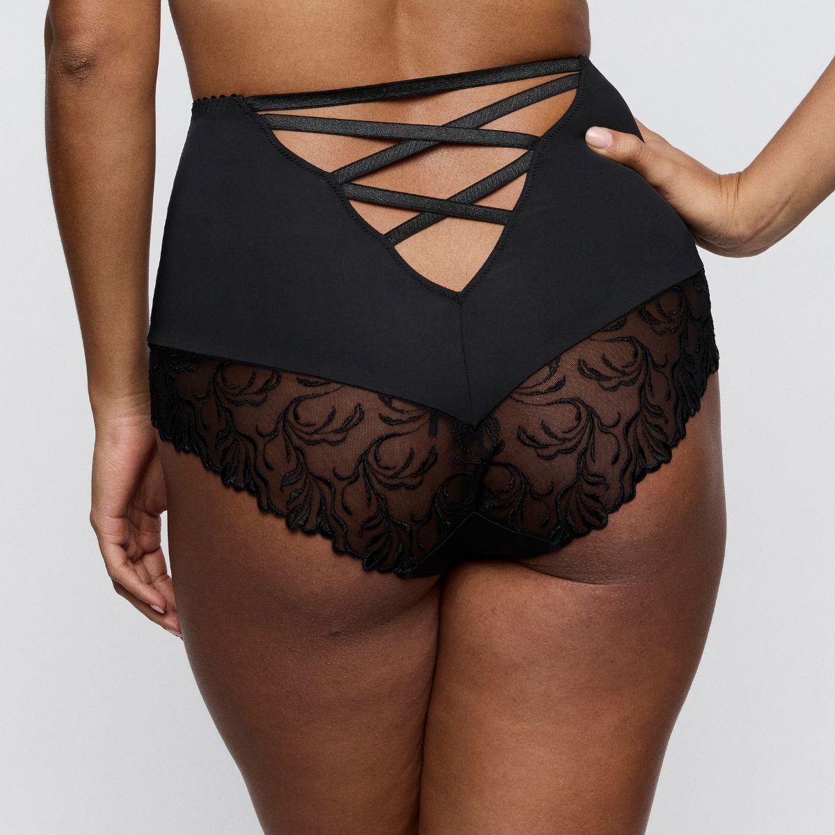 PrimaDonna Solisse maxi trusse, sort - 0563643 - ZWA - Black