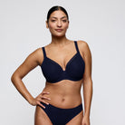 PrimaDonna Twist Wowgirl hjerteformet BH, blå - 0242600 - EVB - Evening Blue