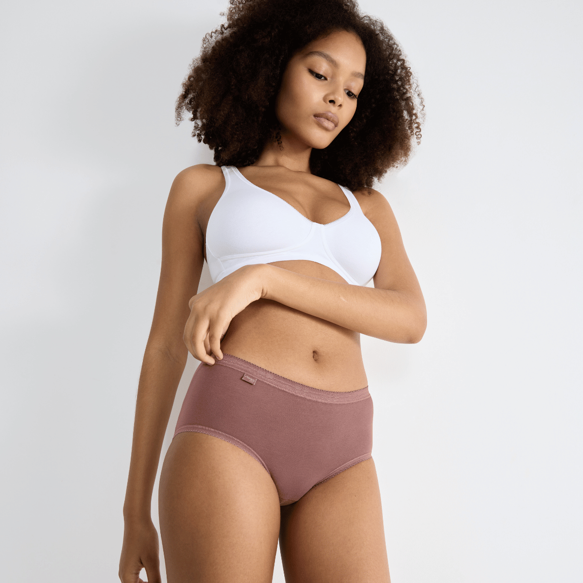 Sloggi Basic+ 3-Pack midi trusse, multi - 10107163 - V016 - Multiple Colours