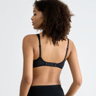 Sloggi Basic+ BH uden bøjle, sort - 10222327 - 0004 - Black