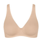 Sloggi Basic+ BH uden bøjle, beige - 10222327 - 0026 - Skin