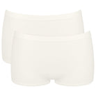 Sloggi Go Sense 2-pak shorts, hvid - 10224853 - 00GZ - Silk White