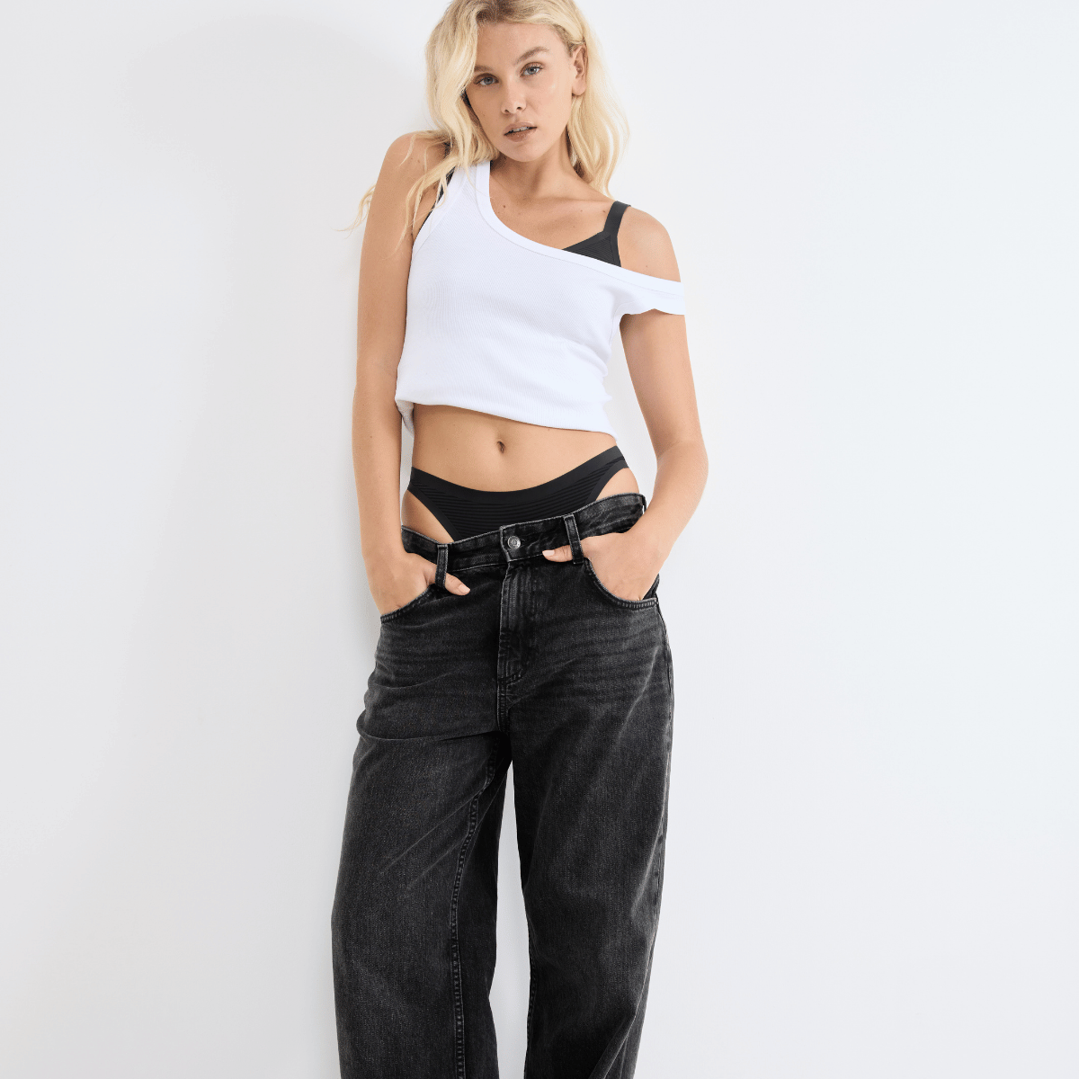 Sloggi Zero Feel Air g-streng, sort - 10226731 - 0004 - Black