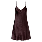 Lady Avenue Pure Silk natkjole, brun - 19201 - 2900 - Velvet Mocha
