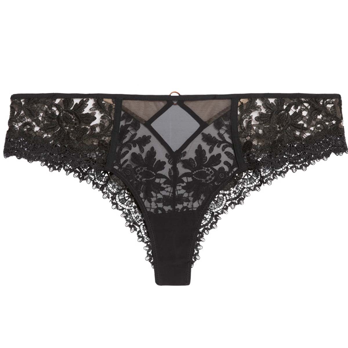 Simone Pérèle Fantasme hipster trusse, sort - 1I3630 - 024 - Light Tattoo
