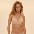 Simone Pérèle Karma BH med bøjle, beige - 12V343 - 739 - Peau Rosée