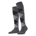 Burlington Queen knæstrømper, grå - 22304 - 3974 - Grey Melange