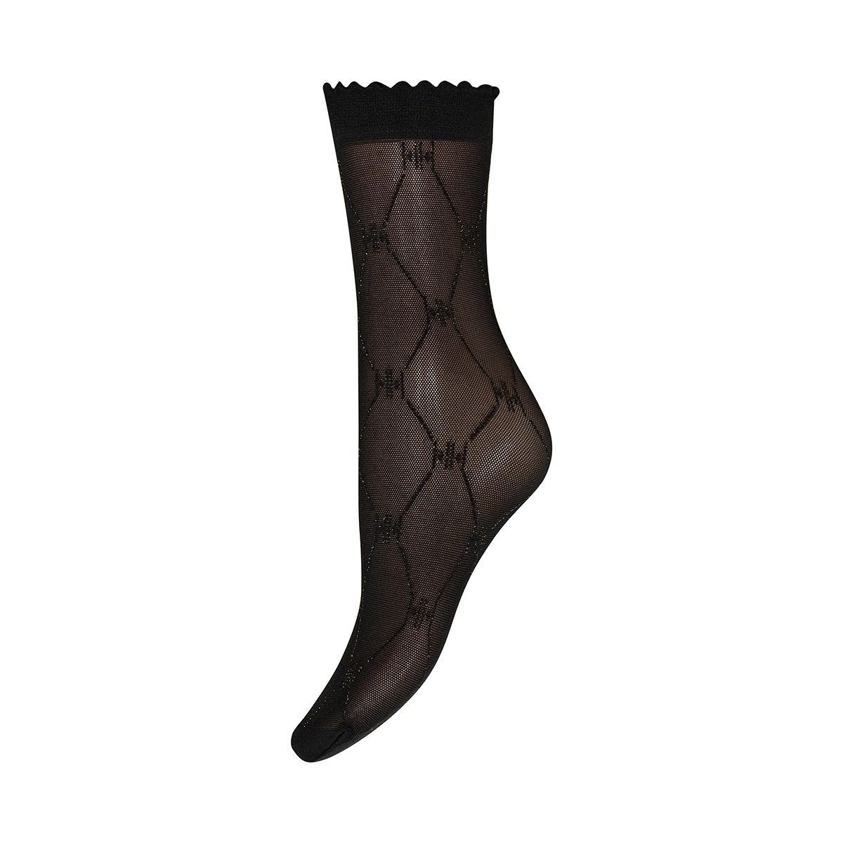 Hype The Detail Ankle w/lurex 25 Den - Golden - 3-21051-75-1102