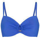 Hunkemöller Luxe bikini top med bøjle, blå - 306015 - DAZZLING BLUE - Dazzling Blue