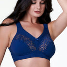 Elbrina BH uden bøjle, blå - 50.04.4063 - 072 - Dark Blue