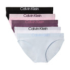 Calvin Klein Extra Soft 5-pak tai trusse, multi - LV00QD5332 - IRK - Black/classic white/plein air/vinta