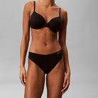 Calvin Klein Invisibles Microfibe 3-pak g-streng, sort - LV00QD5416 - UB1 - Black/black/black