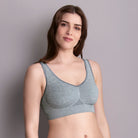 Anita Care Lotta BH uden bøjle, grå - 5739X - 475 - Grey Melange