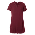 Lady Avenue Bamboo natkjole, rød - 66732 - 4800 - Red