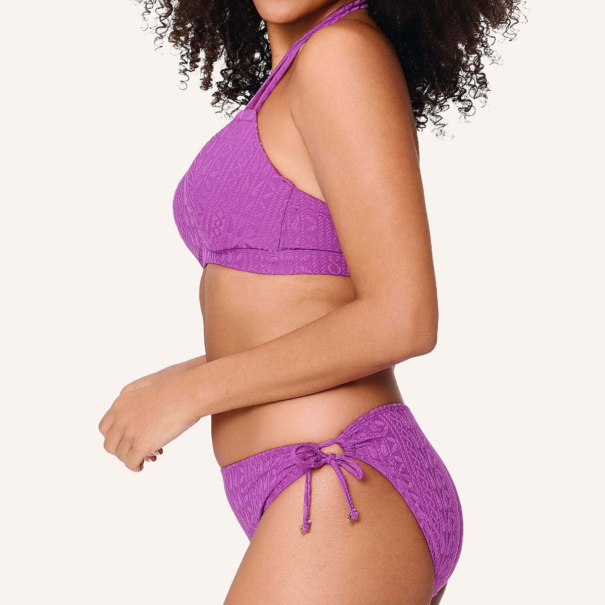 LingaDore Purple Pulse tai bikinitrusse, pink - 8213TSB - 350 - Sparkling Grape
