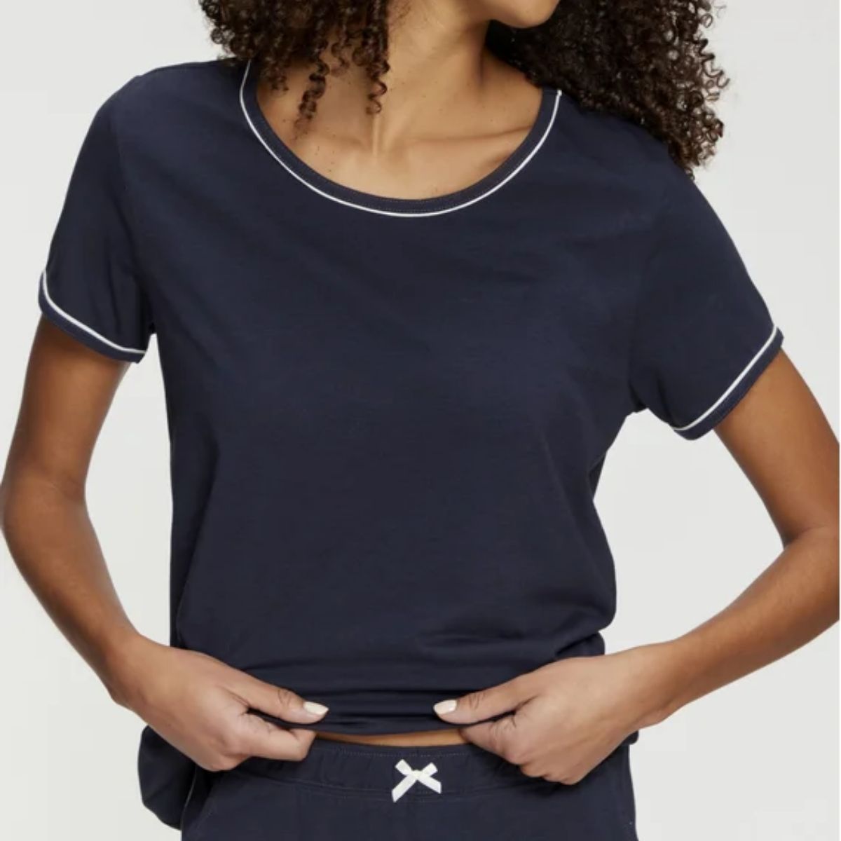Lascana Sleep Selection nattrøje, sort - BA-301-53 - black - Black